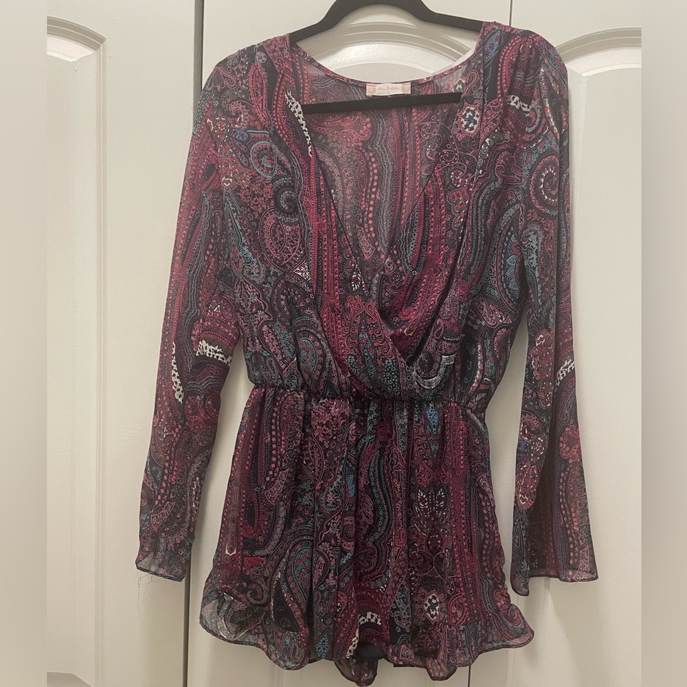 Altar’d State Vibrant Romper